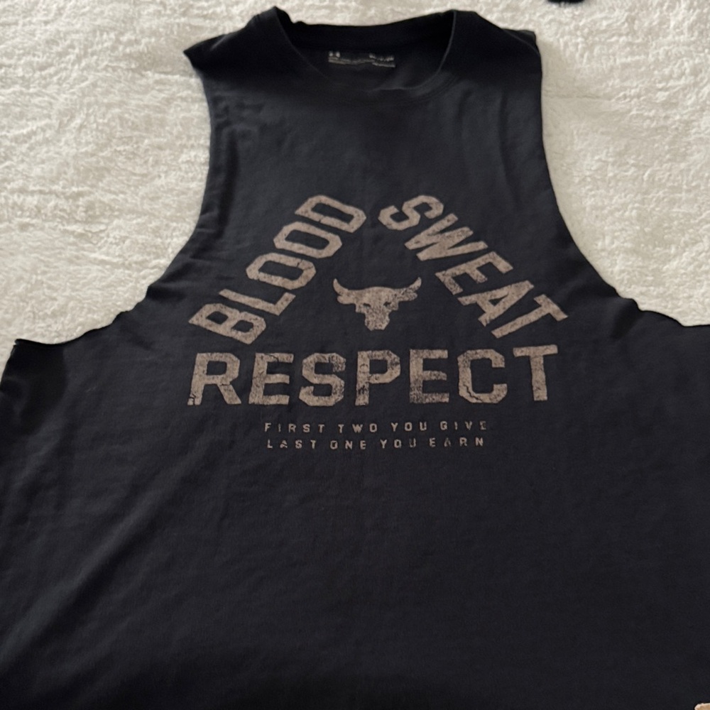 Under Armour Black HeatGear T-Shirt